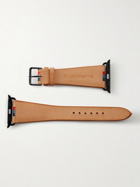 laCalifornienne - Blue Thunder Striped Leather Watch Strap