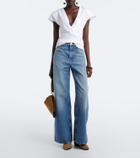 Isabel Marant Nadrine cotton jersey top