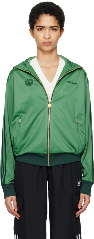 Photo: adidas Originals Green Firebird Track Jacket