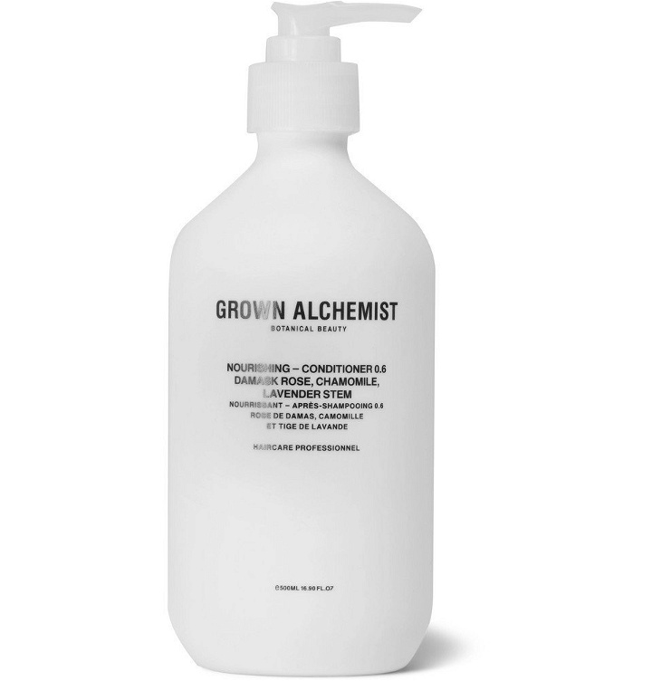 Photo: Grown Alchemist - Nourishing Conditioner 0.6 - Damask Rose, Camomile and Lavender Stem, 500ml - Colorless