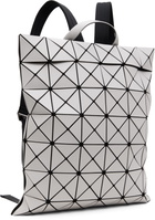 BAO BAO ISSEY MIYAKE Gray Flat Pack Backpack