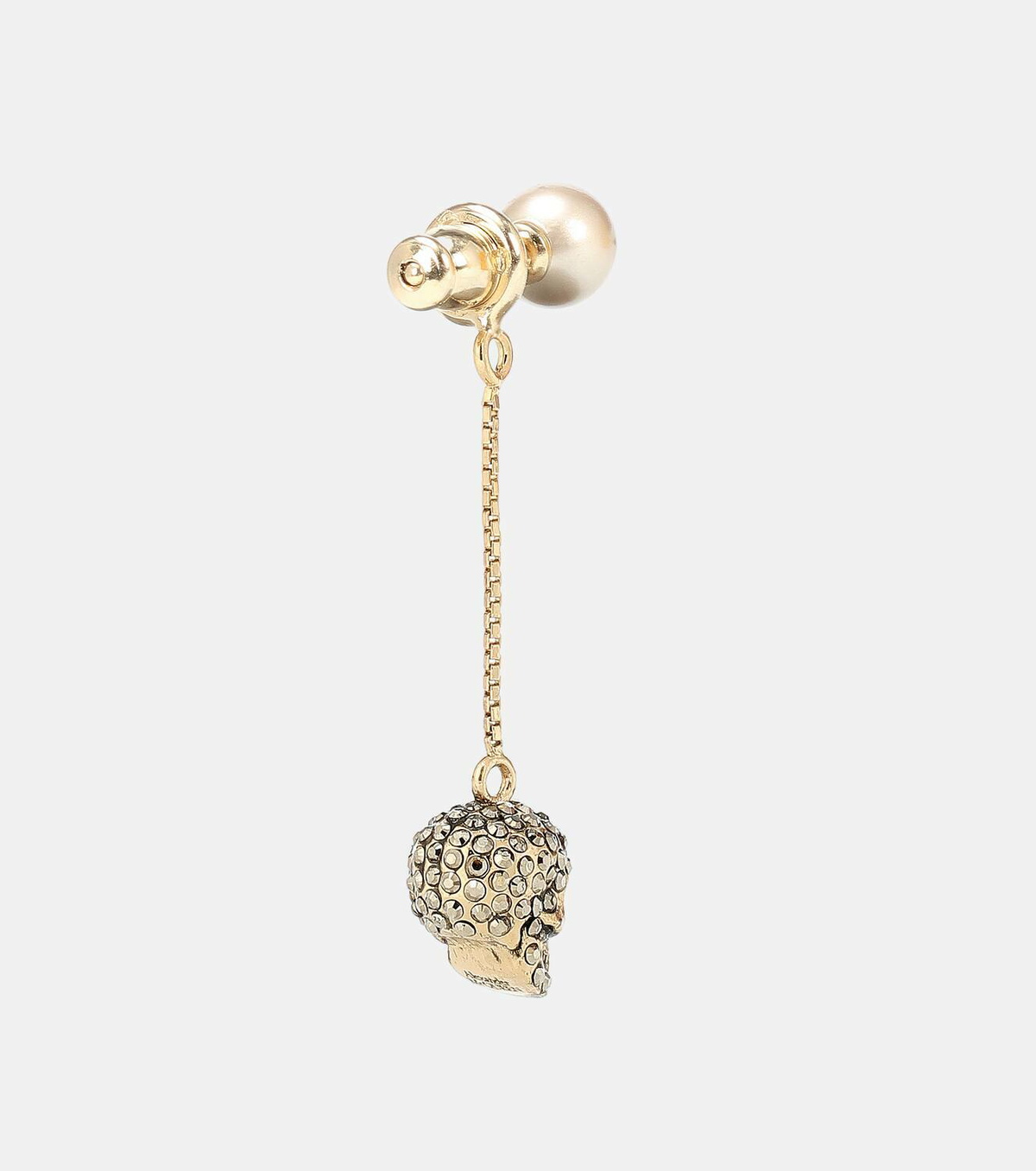 Alexander McQueen Skull crystal-embellished earrings