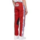 Martine Rose Red Motorcross Trousers