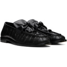 Bottega Veneta Black Astaire Loafers