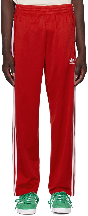 Photo: adidas Originals Red Firebird Track Pants