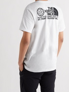 THE NORTH FACE - Logo-Print Cotton-Jersey T-Shirt - White - S