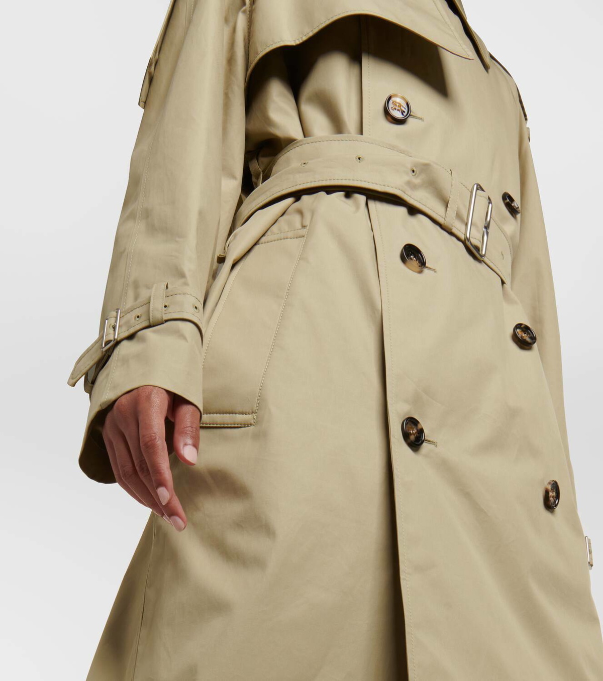 Burberry Cotton gabardine trench coat Burberry
