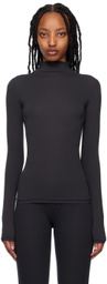 SKIMS Black Fits Everybody Turtleneck