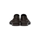 Brioni Brown Penny Loafers