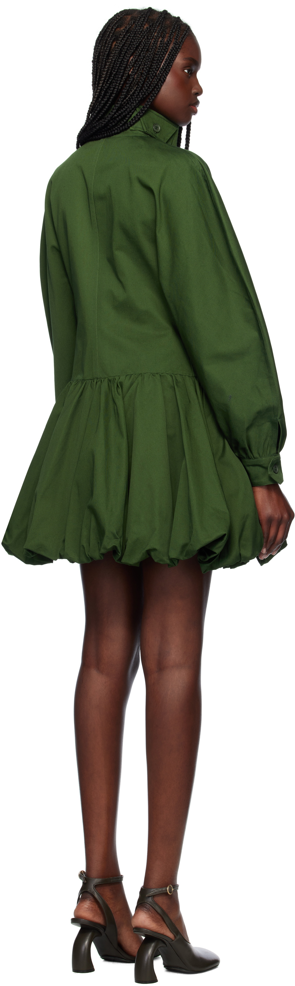 Renaissance Renaissance Green Normandy Minidress