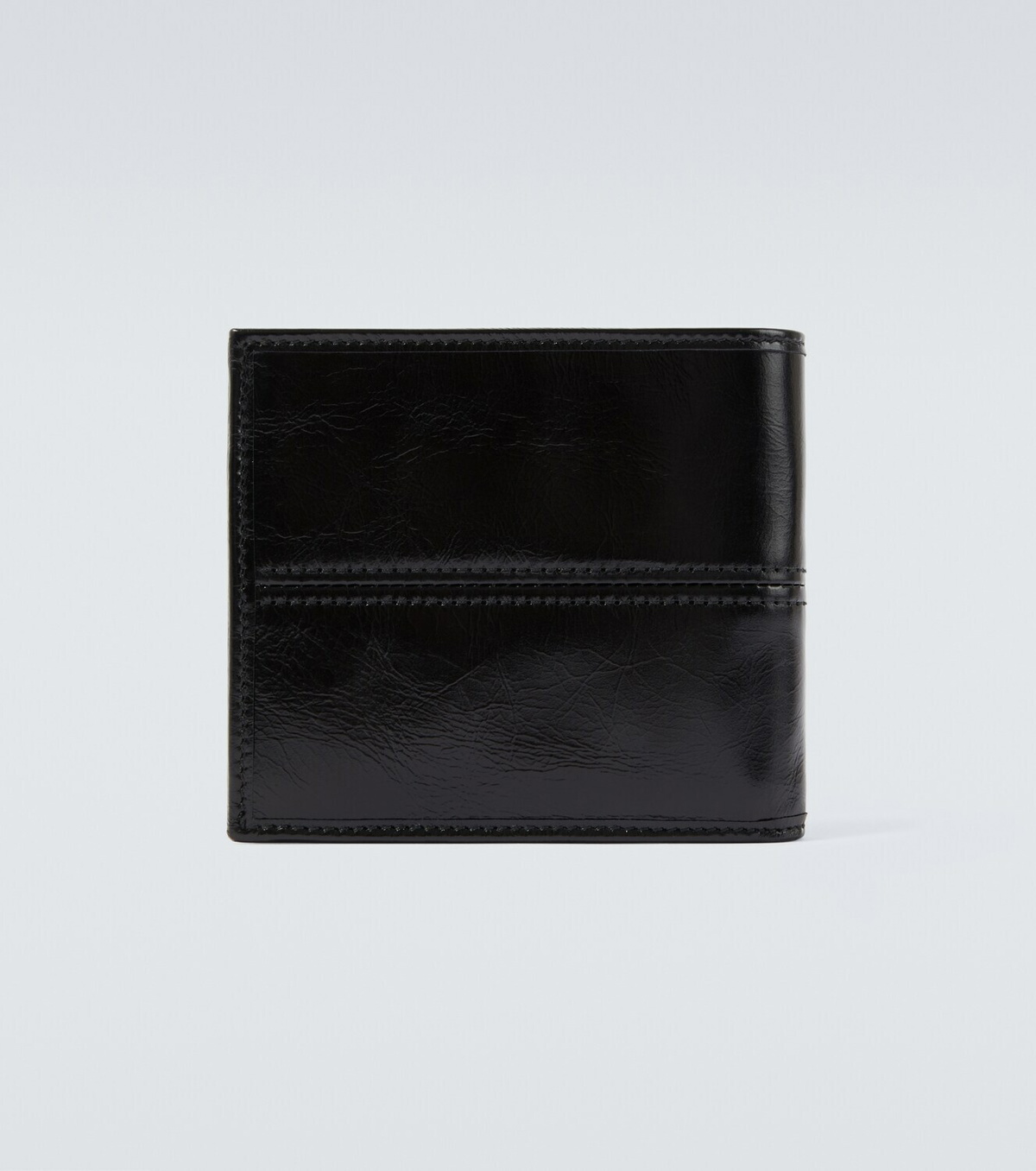 Prada Logo leather wallet