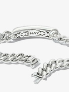 SHAY 18K White Gold Essential ID Link Diamond Bracelet
