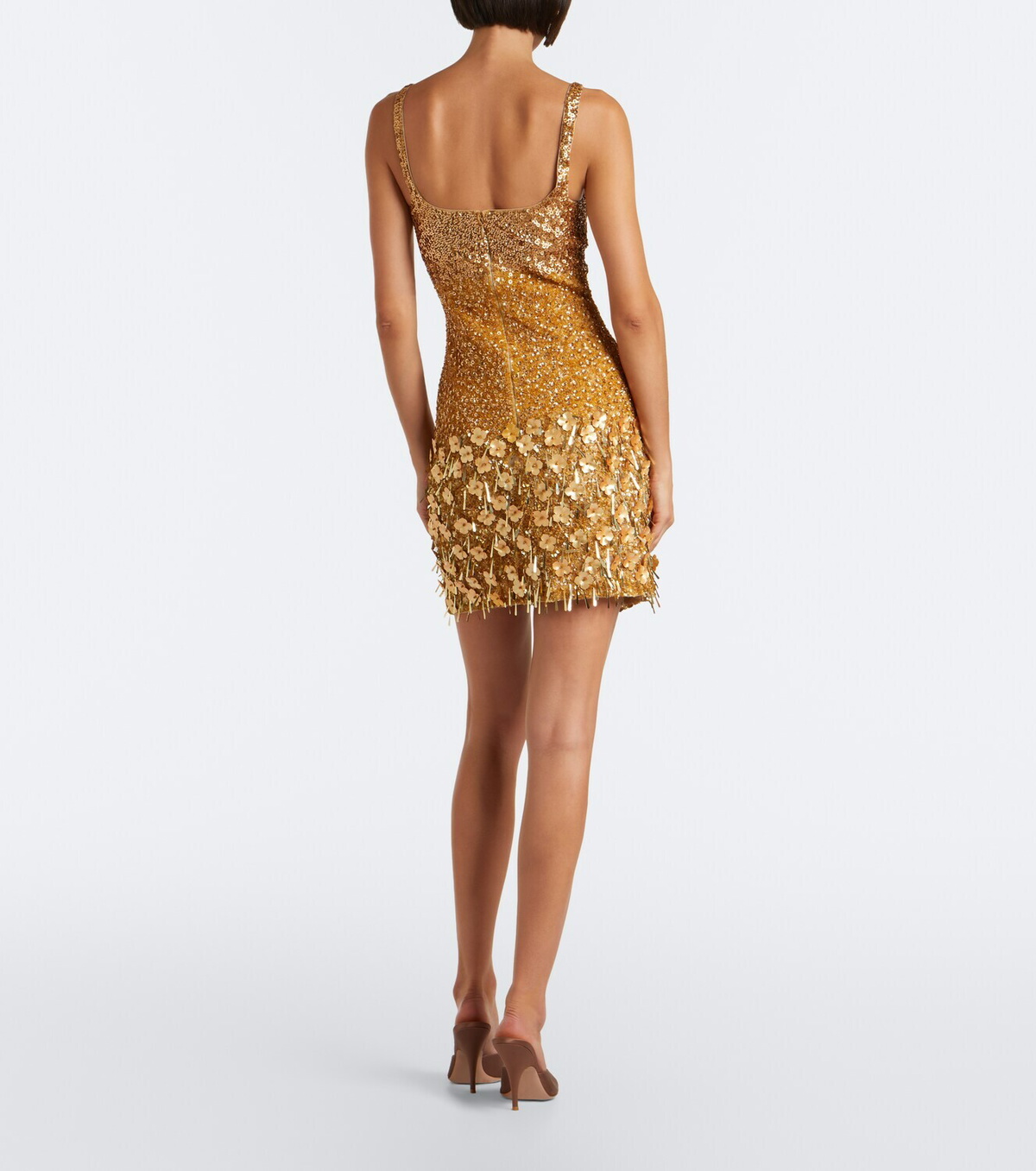 Là Fuori Maris sequined minidress