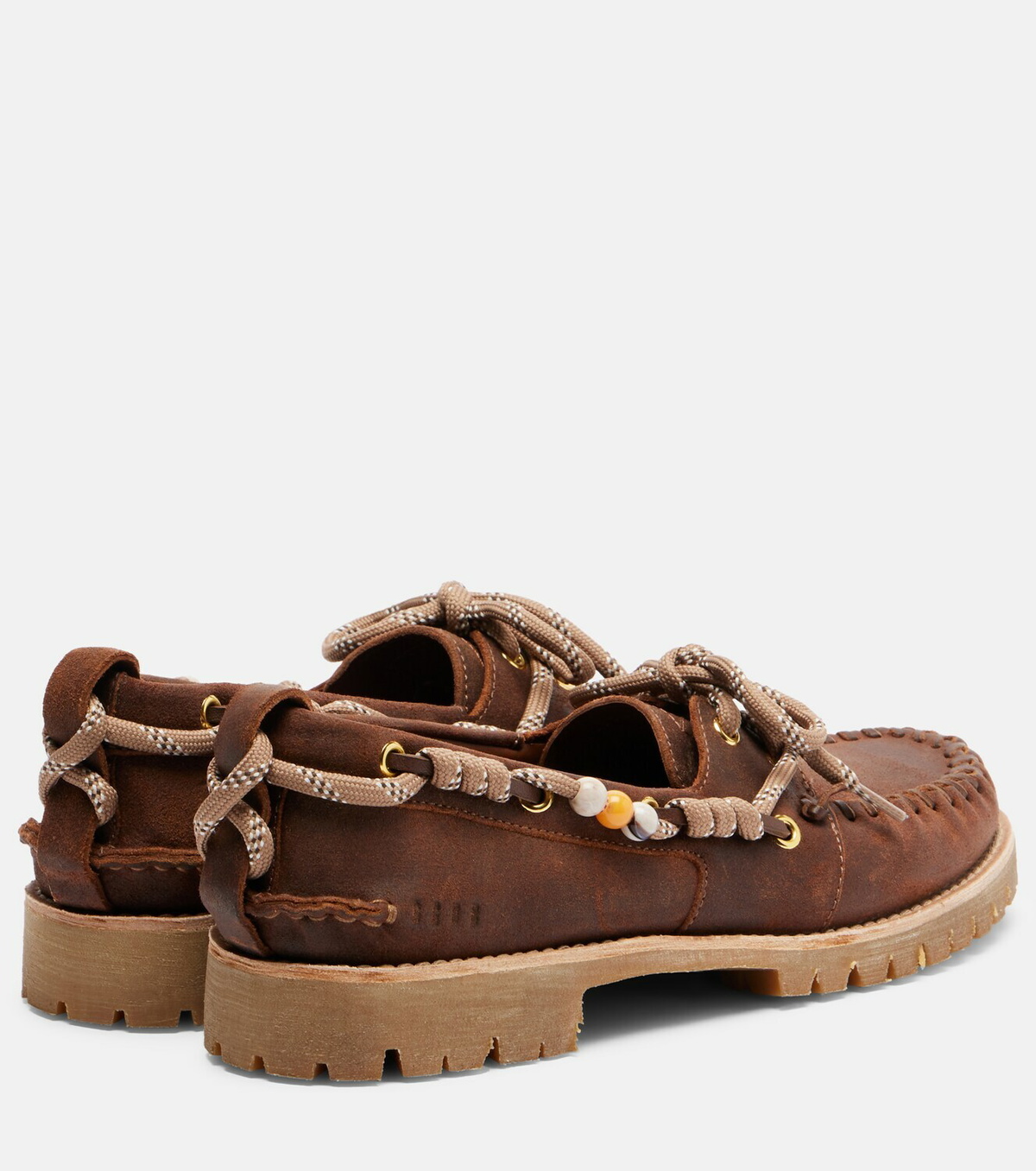 Golden Goose Cruise suede boat shoes