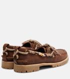 Golden Goose Cruise suede boat shoes