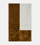 Once Milano Linen and velvet tablecloth