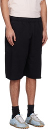 MM6 Maison Margiela Black Label Patch Shorts