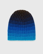 ERL GRADIENT BEANIE KNIT Blue Mens Beany