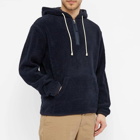 Universal Works Men's Beach Hoody in Navy