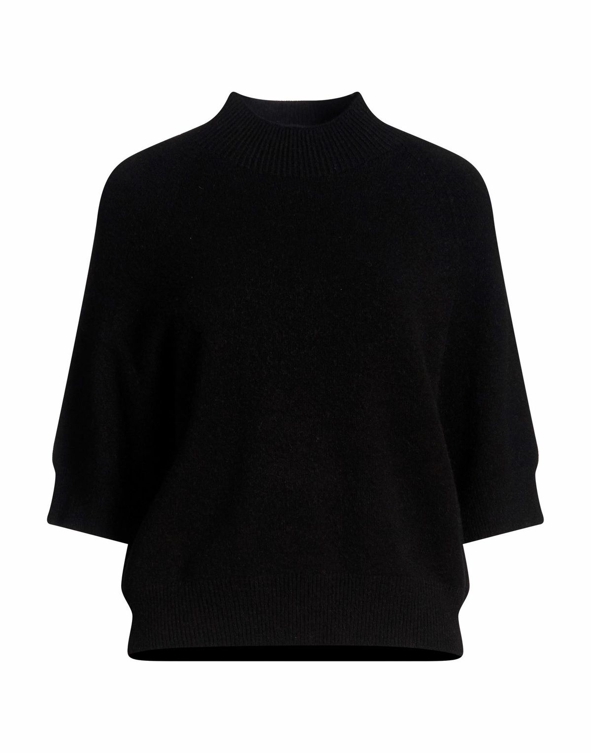 Manila Grace Womens Turtleneck in Black