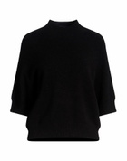 Manila Grace Womens Turtleneck in Black