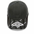 Umbro by Slam Jam Men's Goalkeeper Cap in Dark Grey 