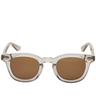 AKILA Luna Sunglasses in Clear/Brown