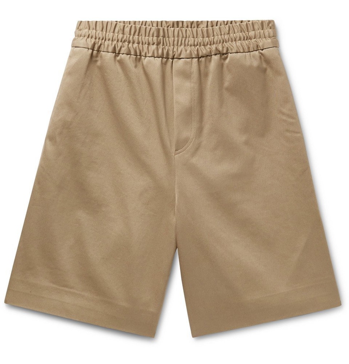 Photo: Acne Studios - Richard Cotton-Twill Shorts - Men - Sand