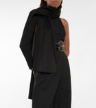 Alaïa Embroidered scarf