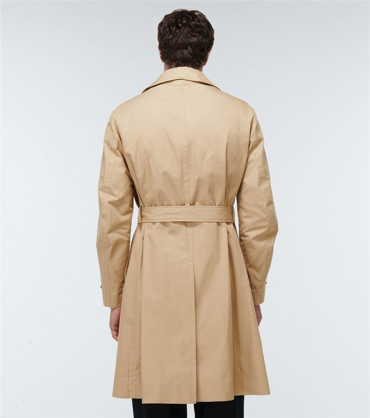 Lanvin - Belted cotton twill raincoat Lanvin