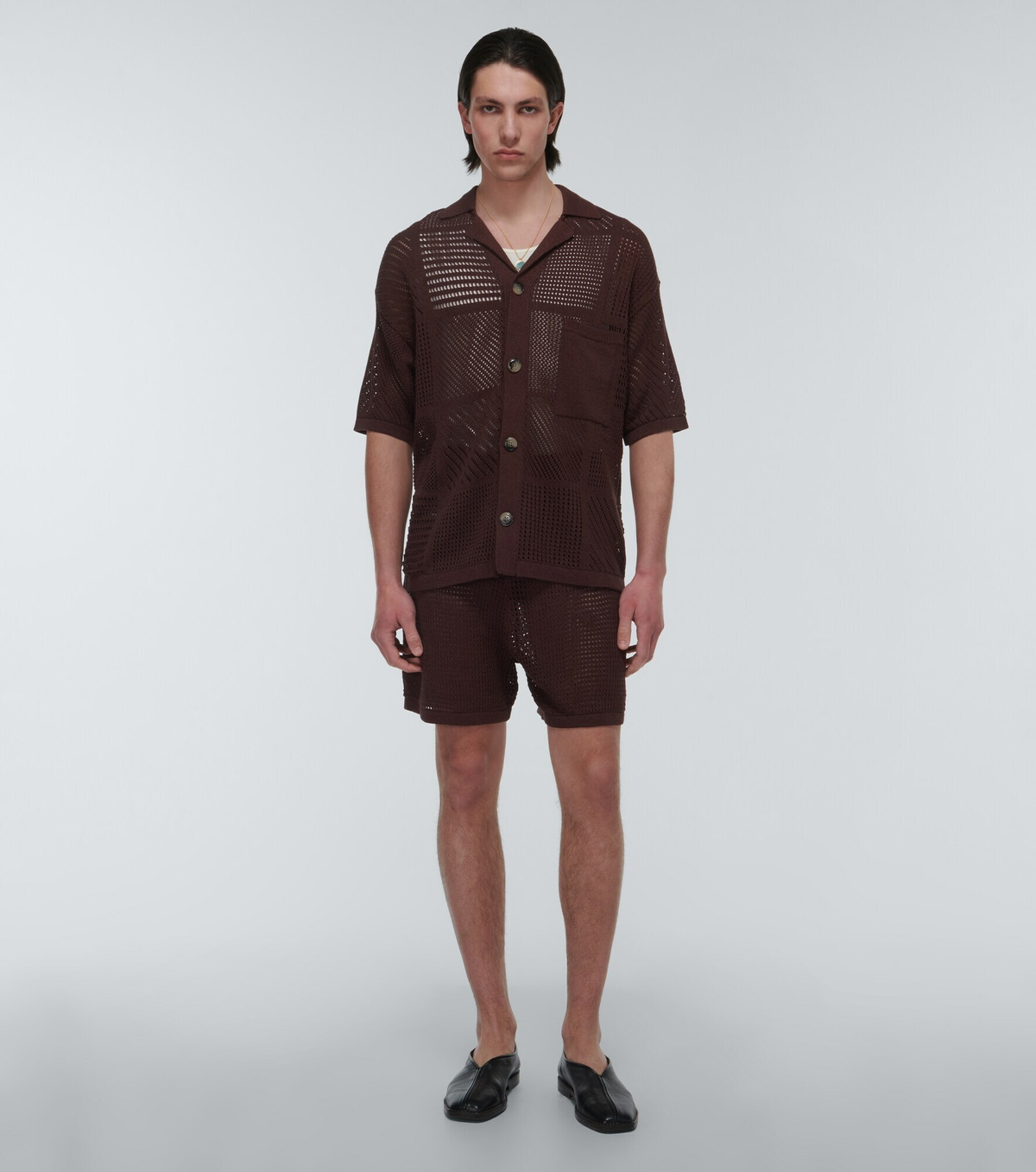 Nanushka - Ayaan cotton-blend shirt