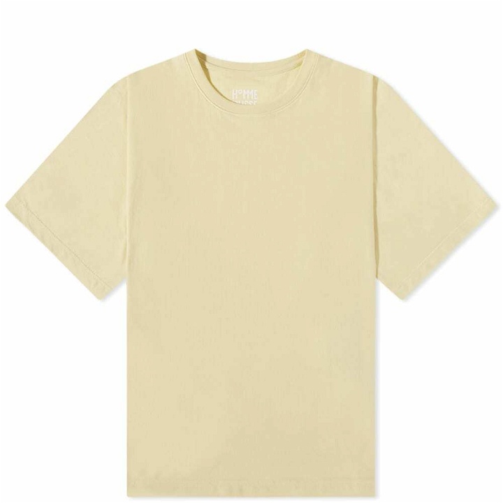 Photo: Homme Plissé Issey Miyake Men's Release T-Shirt in Yellow