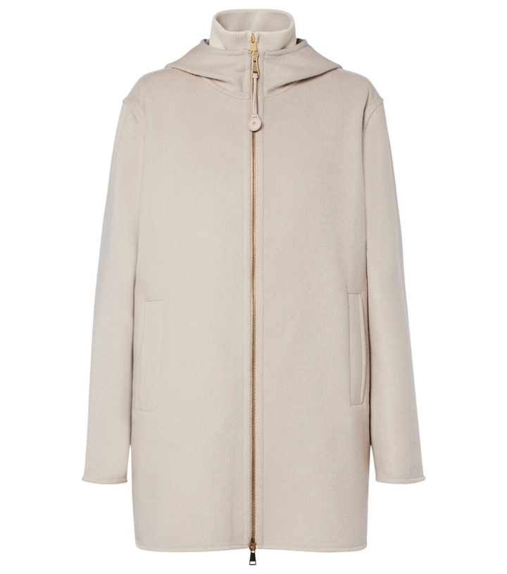 Photo: Moncler Hemiptere wool and cashmere jacket