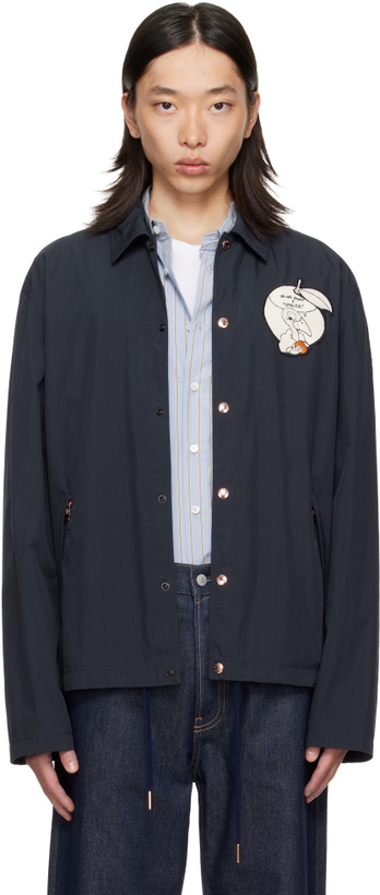 Photo: Moncler Genius Moncler x Gilga Farm Navy Satsuma Jacket