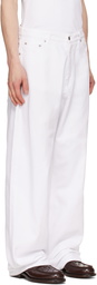 ABRA White Poster Jeans