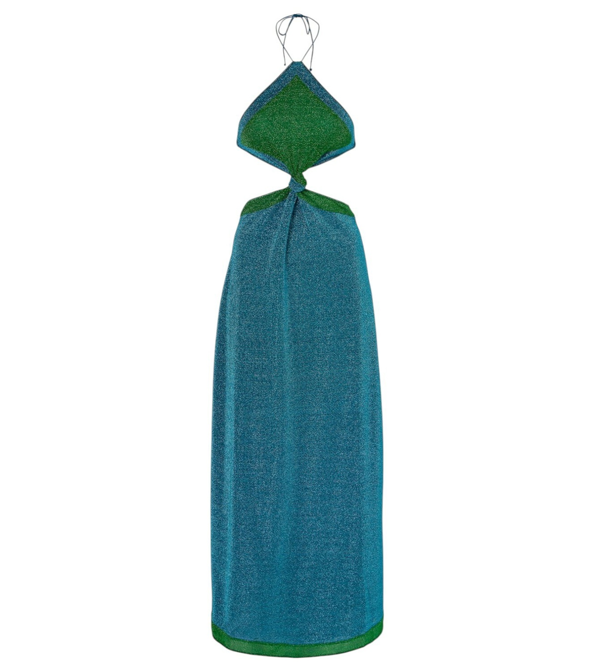 Oseree - Lumière knotted maxi dress Oseree
