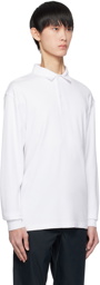 Outdoor Voices White Rugby Polo