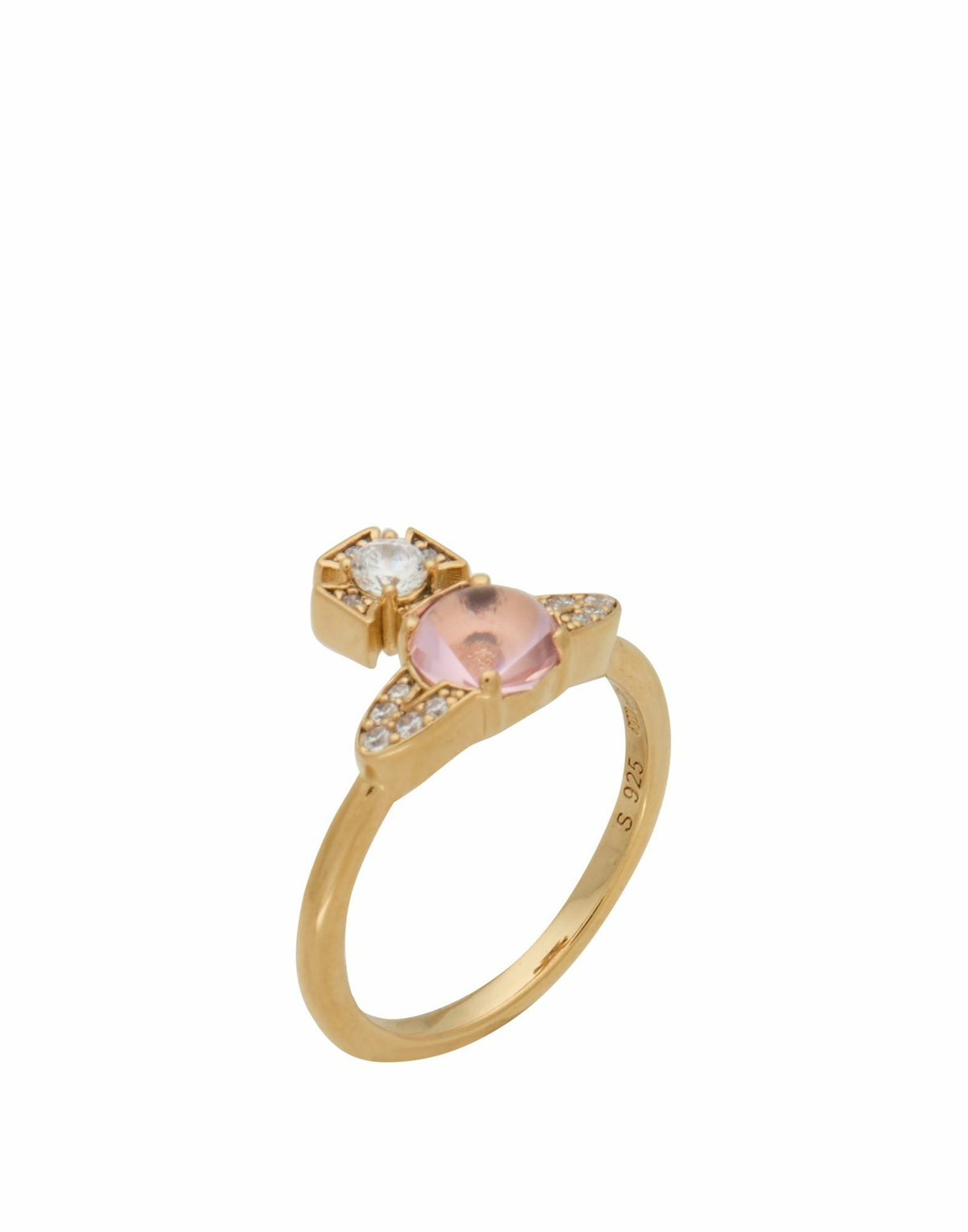Vivienne Westwood Ondina Ring (925) Womens Ring in Gold