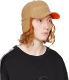 Dsquared2 Tan Wood Lover Cap