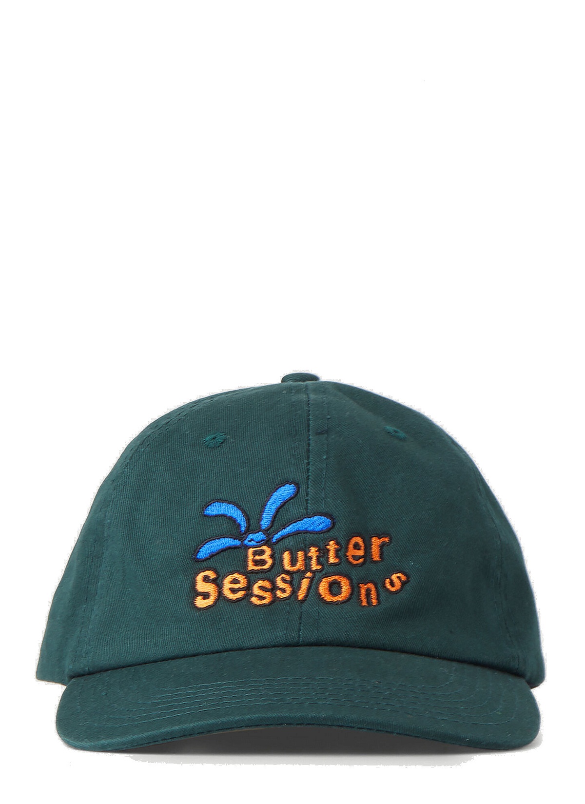 Photo: Embroidered Logo Cap in Green