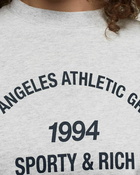 Sporty & Rich La Athletic Group Crewneck Grey - Mens - Sweatshirts