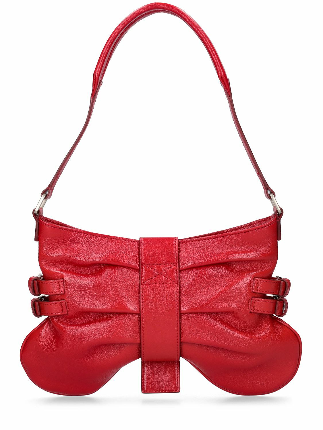 Blumarine Black Cotton Shoulder Bag main image 0