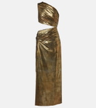 Roberto Cavalli Cutout one-shoulder maxi dress