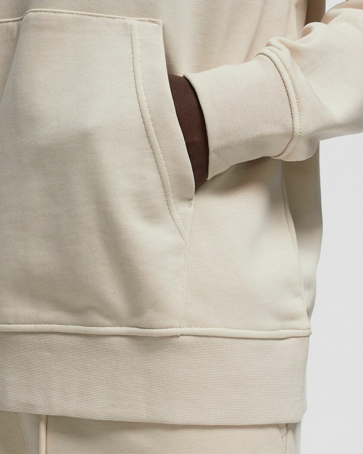Jordan Essentials Loopback Fleece Pullover Hoodie Brown Hoodies