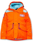 The North Face - Trans-Antarctica Expedition DryVent Hooded Down Parka - Orange