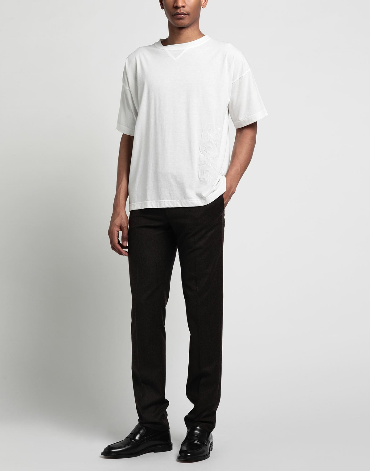 Dior Mens T-shirt in Off white