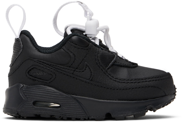 Photo: Nike Baby Black Air Max 90 Toggle SE Sneakers