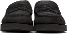 Engineered Garments Black Sebago Edition Suede Loafers