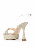 CASADEI - Metallic Leather Heel Sandals