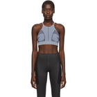 adidas by Stella McCartney Blue Prime Knit Sport Bra